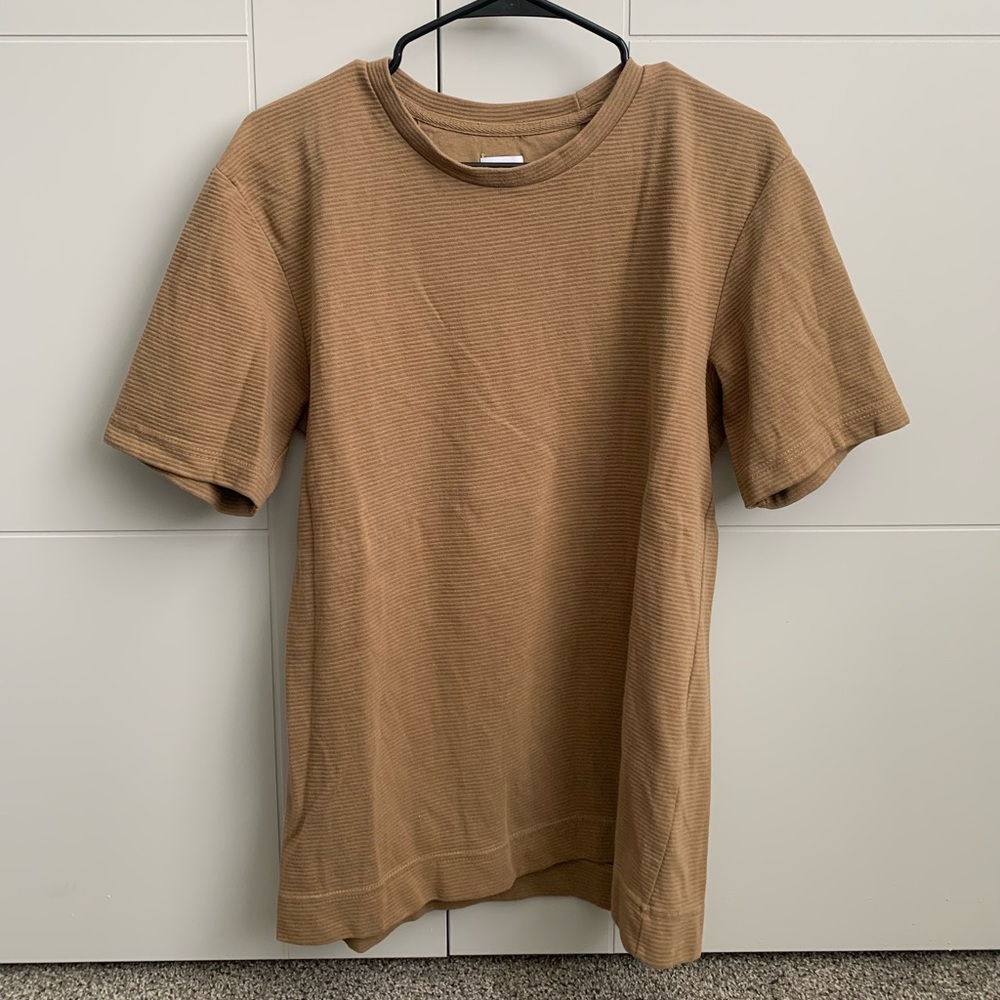 Brown ZARA corduroy shirt